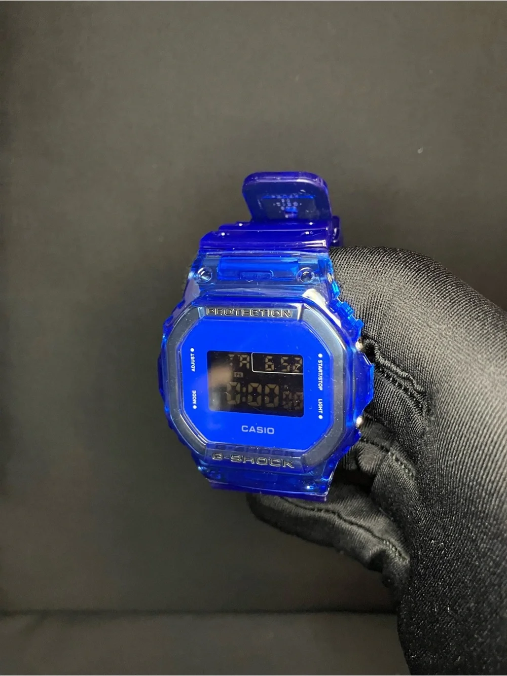 Custom G Shock Blue Dw5600